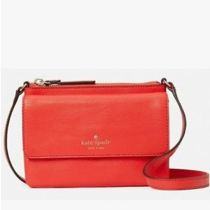 Kate Spade greene street karlee crossbody, geranium